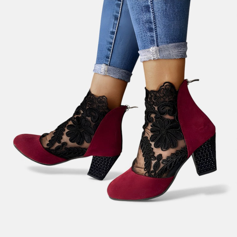 Josephine | Wide-Toe Support Heels