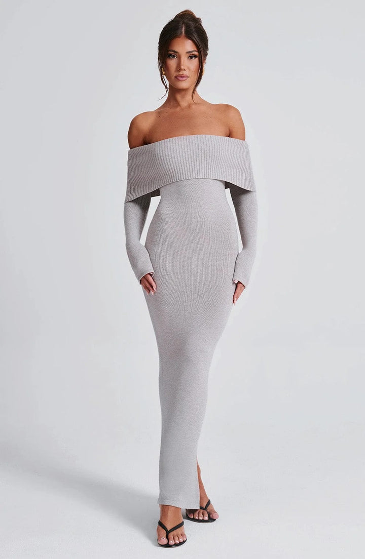 Simone | Sculpted Maxi Dress