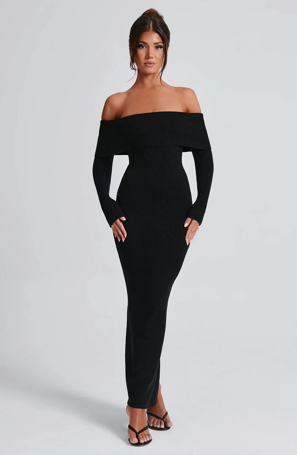 Simone | Sculpted Maxi Dress