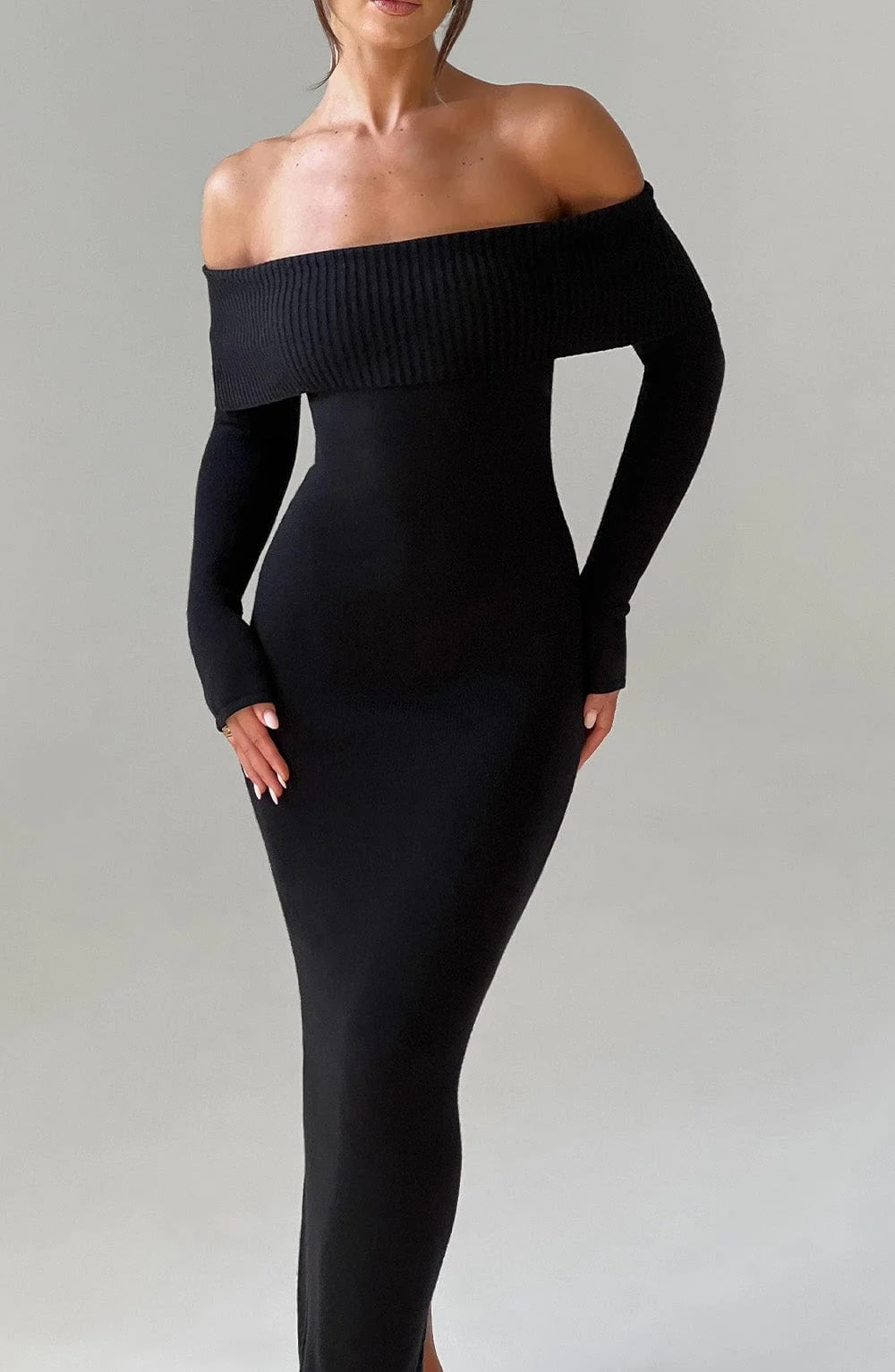 Simone | Sculpted Maxi Dress