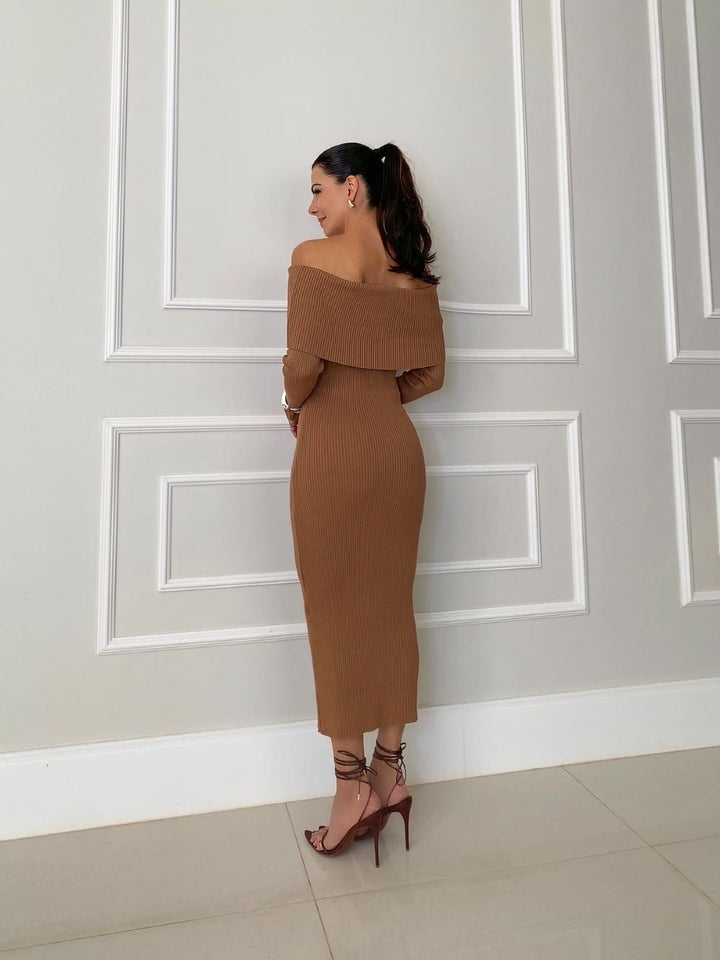 Simone | Sculpted Maxi Dress