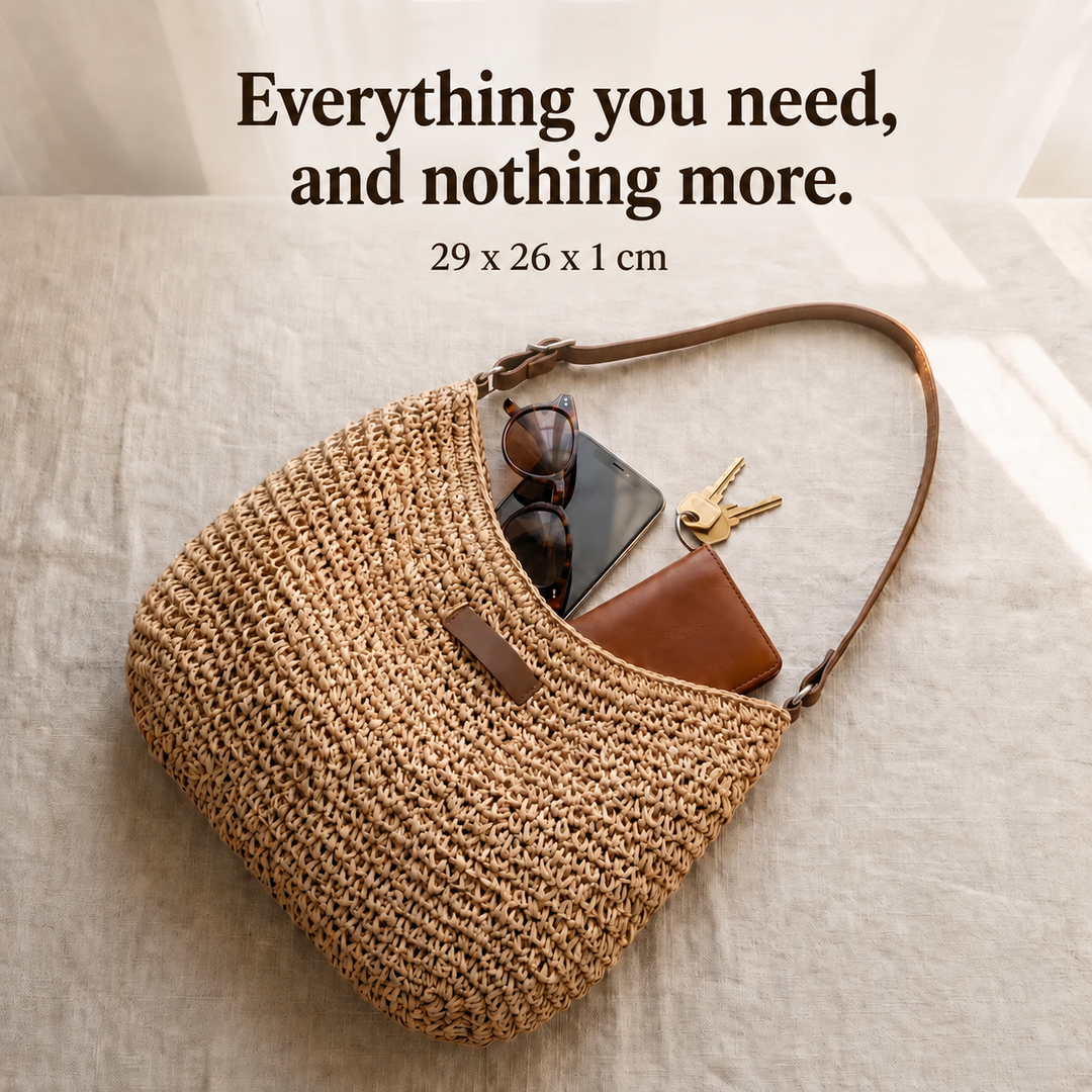Pippa™ – Elegant Woven Shoulder Bag
