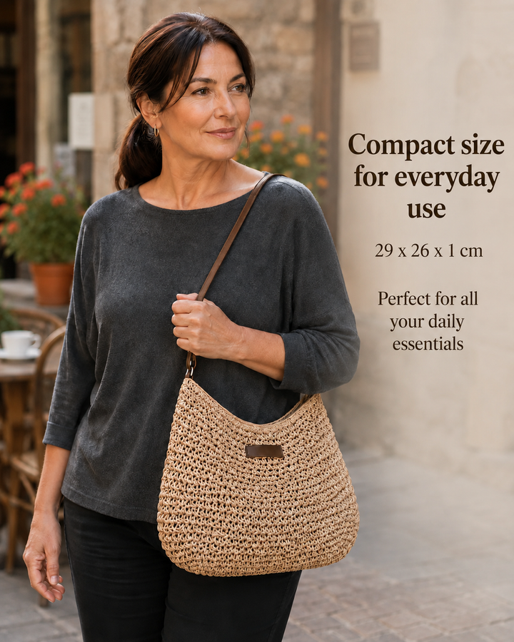 Pippa™ – Elegant Woven Shoulder Bag