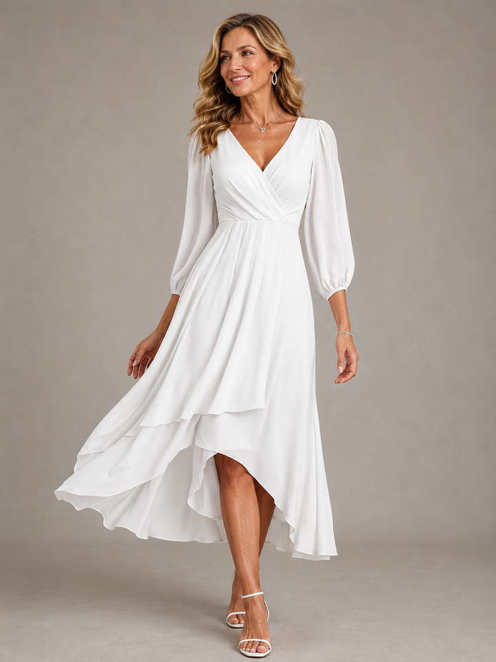 Grace | Elegant V-Neck Maxi Dress
