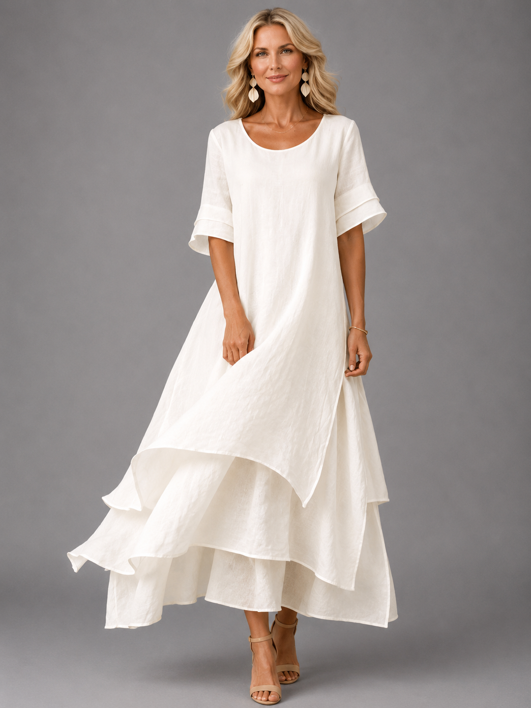 Charlotte | Flowing Grace Maxi Dress