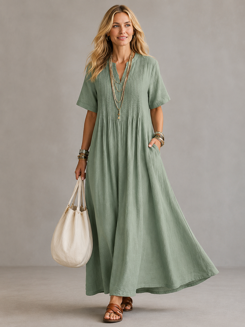 Matilda | Pleated Dress
