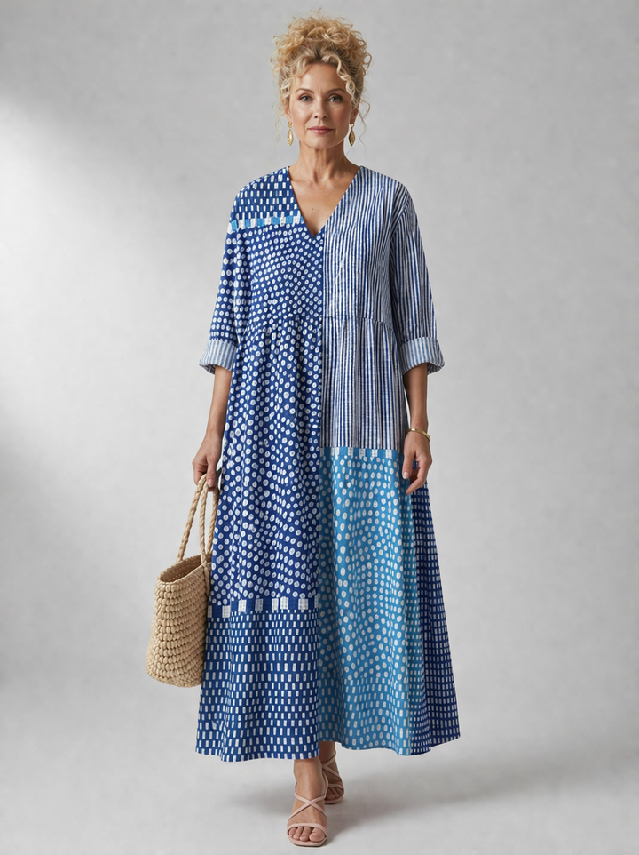 Portia | Colour-Block Summer Dress