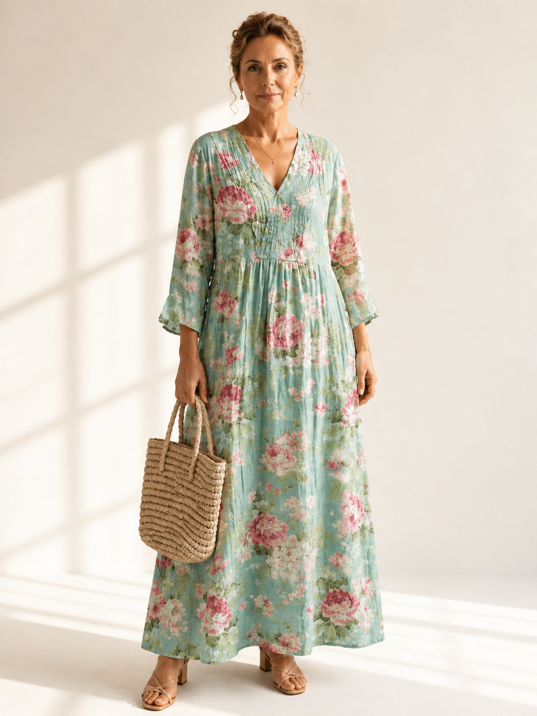 Phoebe | Artistic Printed Summer Dress