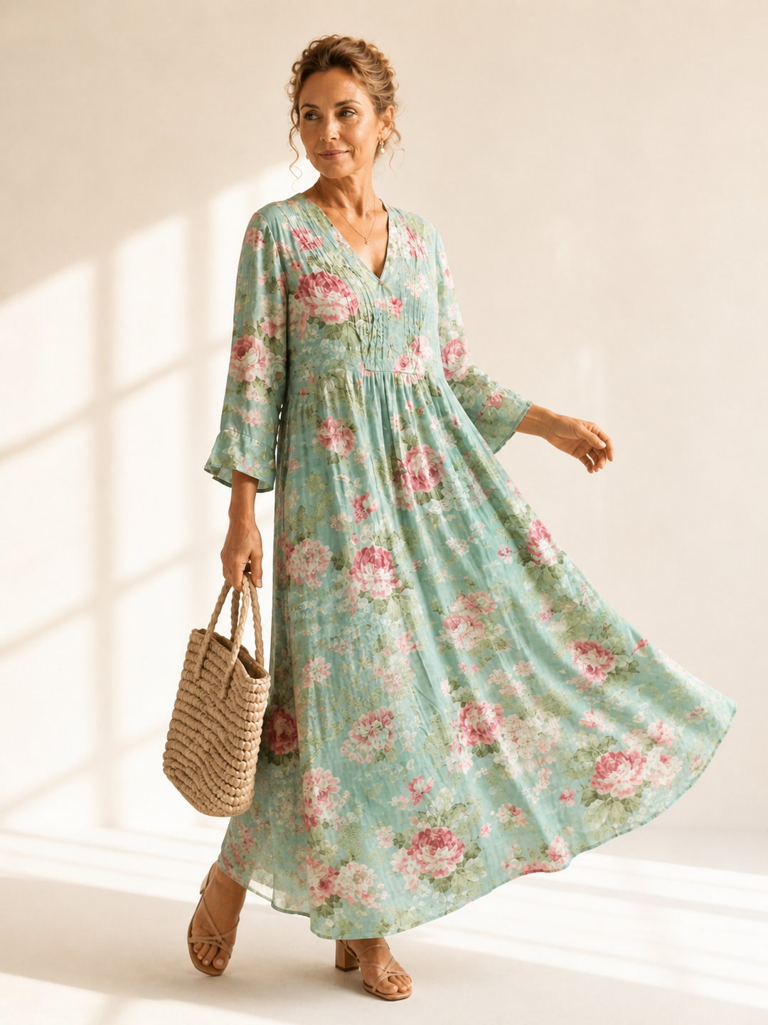 Phoebe | Artistic Printed Summer Dress
