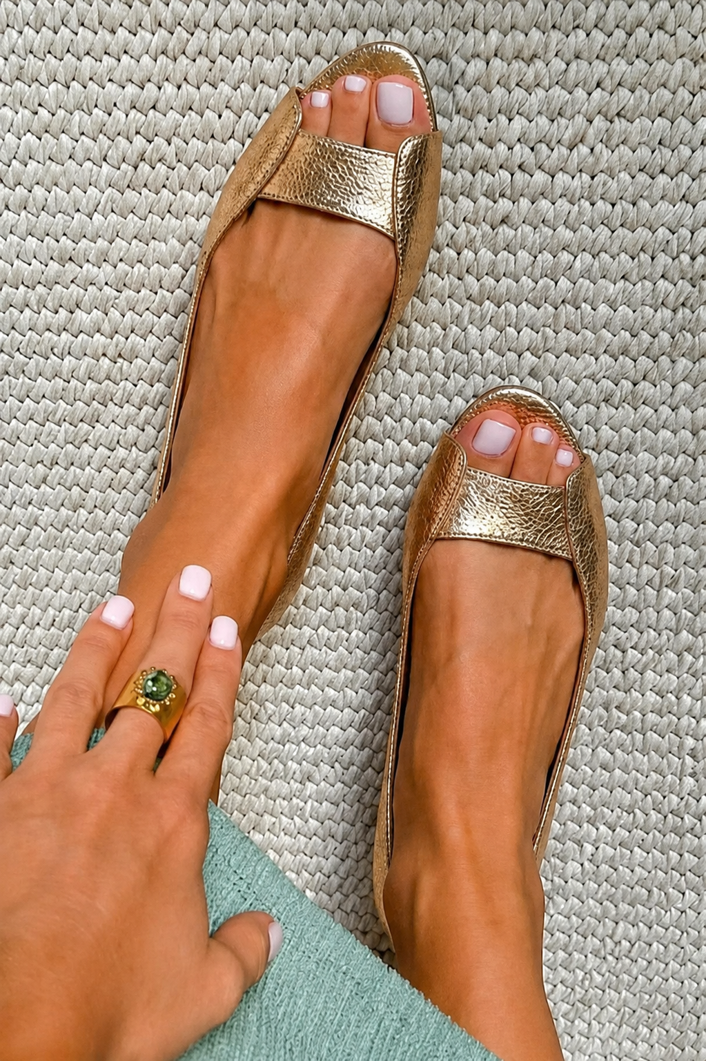 Audrey | Golden Comfort Sandals