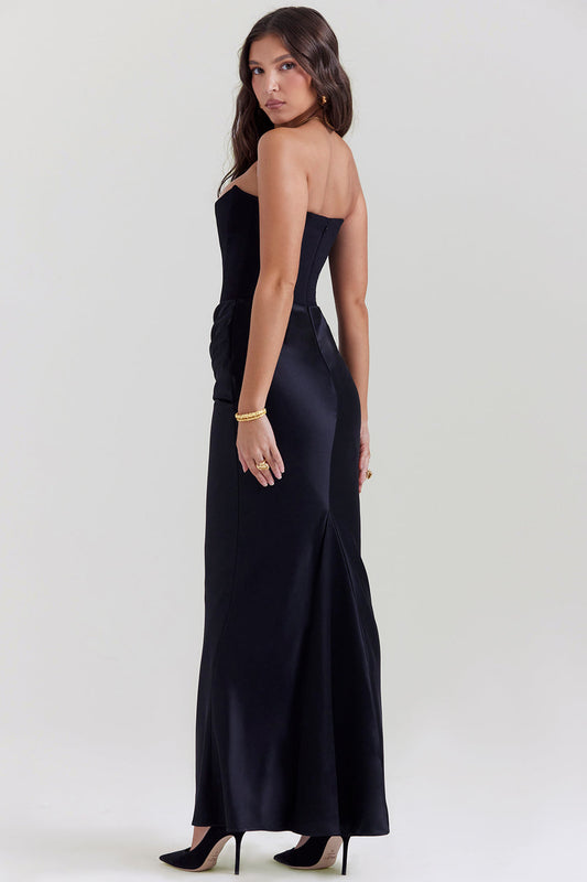 Christine | Strapless Maxi Dress