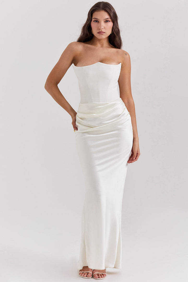 Christine | Strapless Maxi Dress
