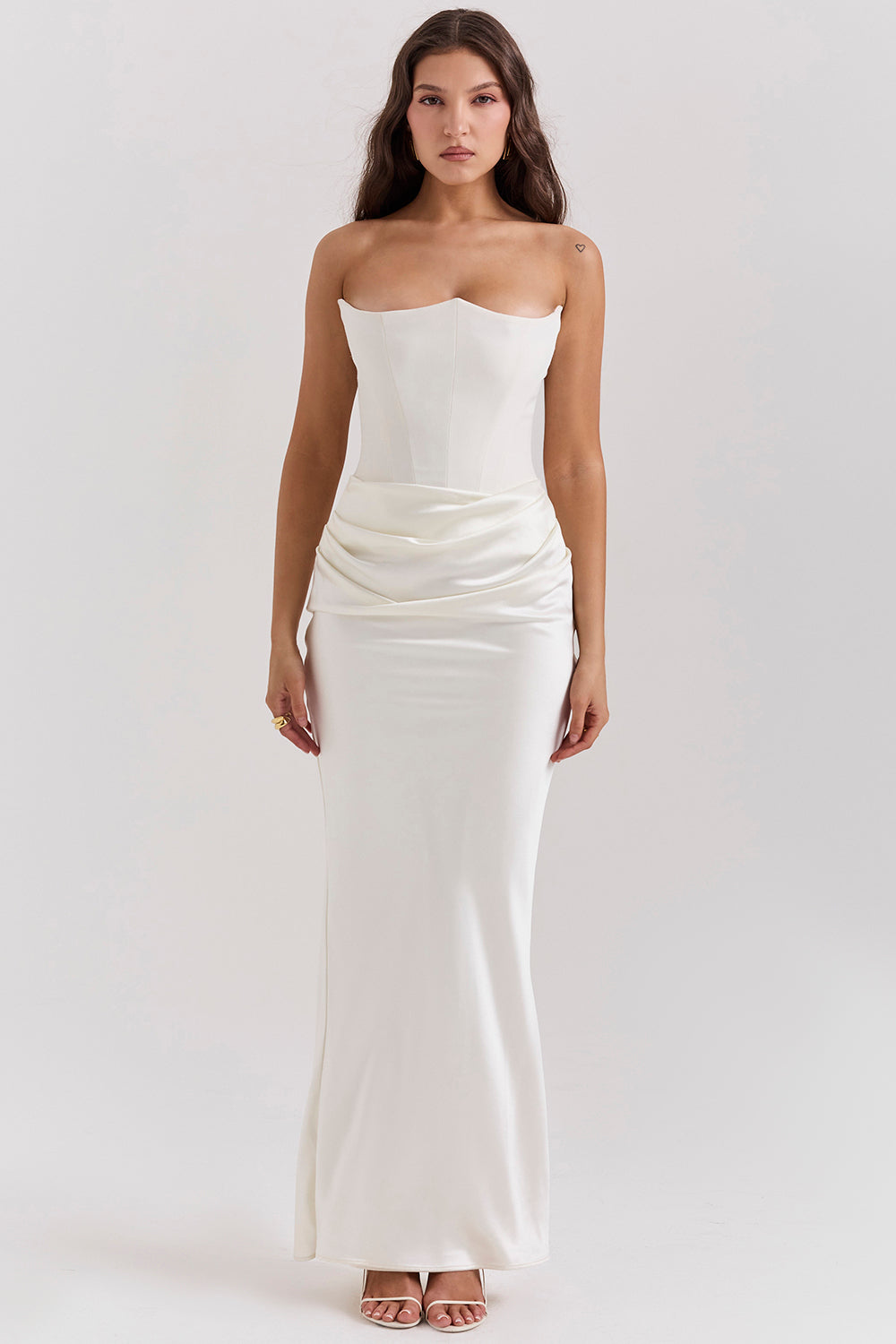 Christine | Strapless Maxi Dress