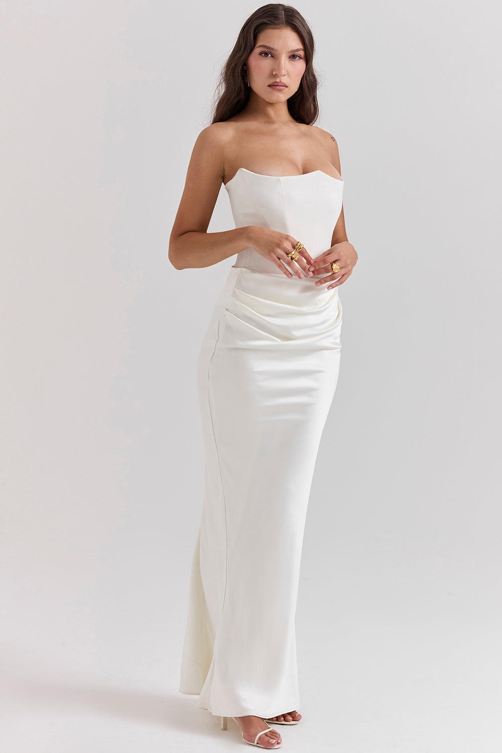 Christine | Strapless Maxi Dress