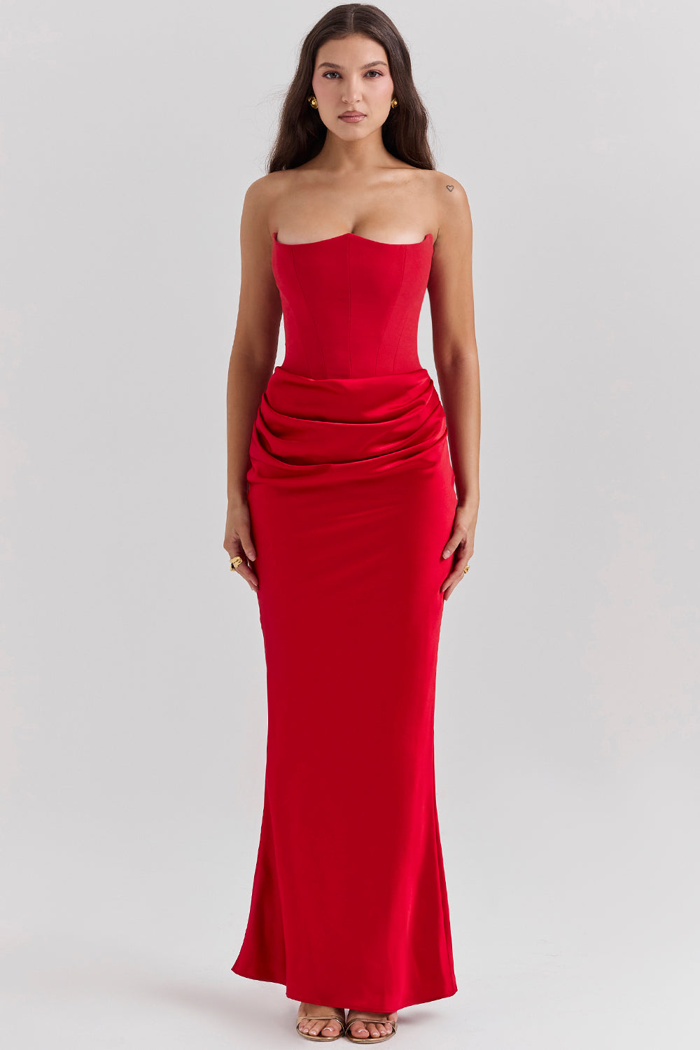 Christine | Strapless Maxi Dress
