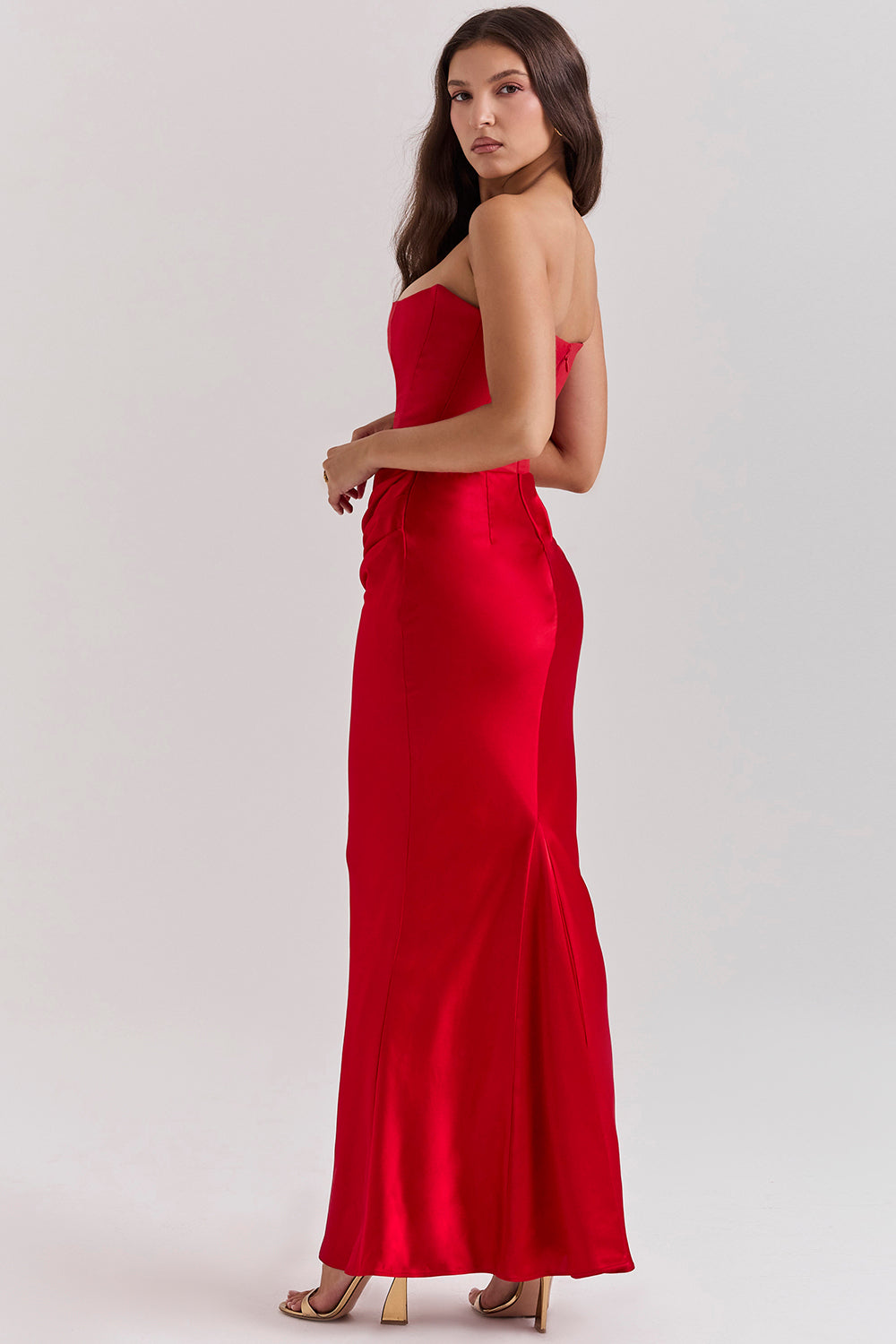 Christine | Strapless Maxi Dress