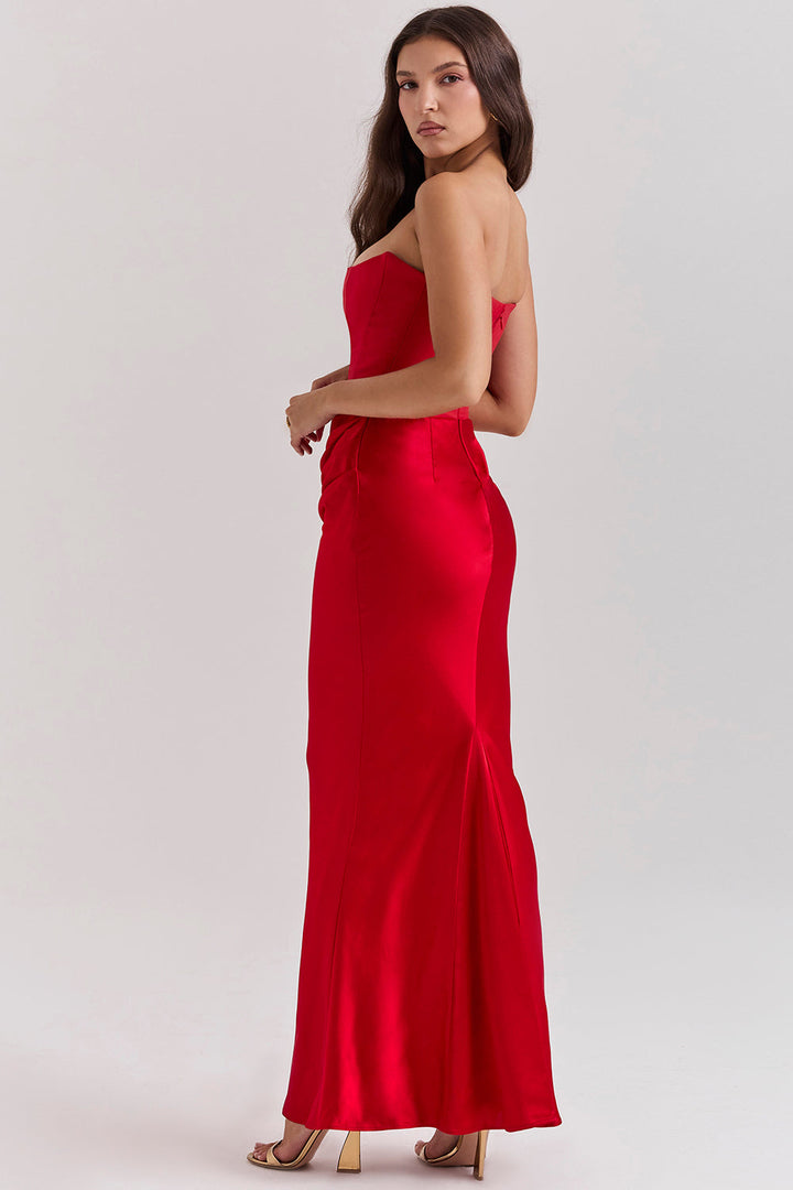 Christine | Strapless Maxi Dress