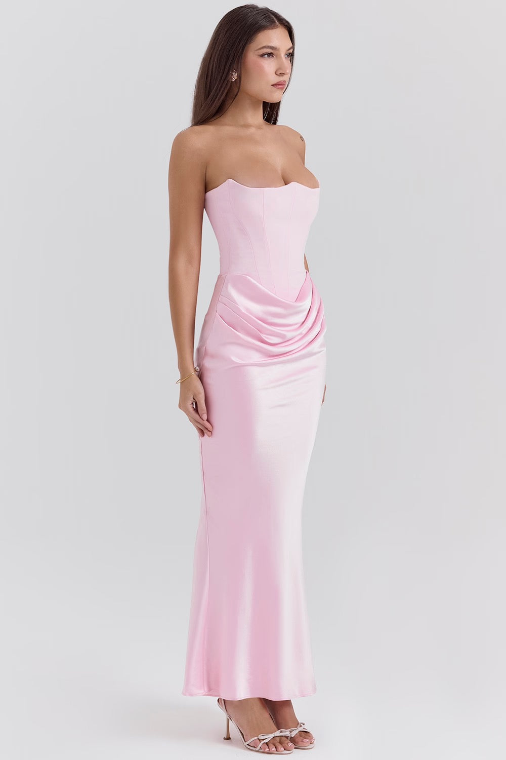 Christine | Strapless Maxi Dress