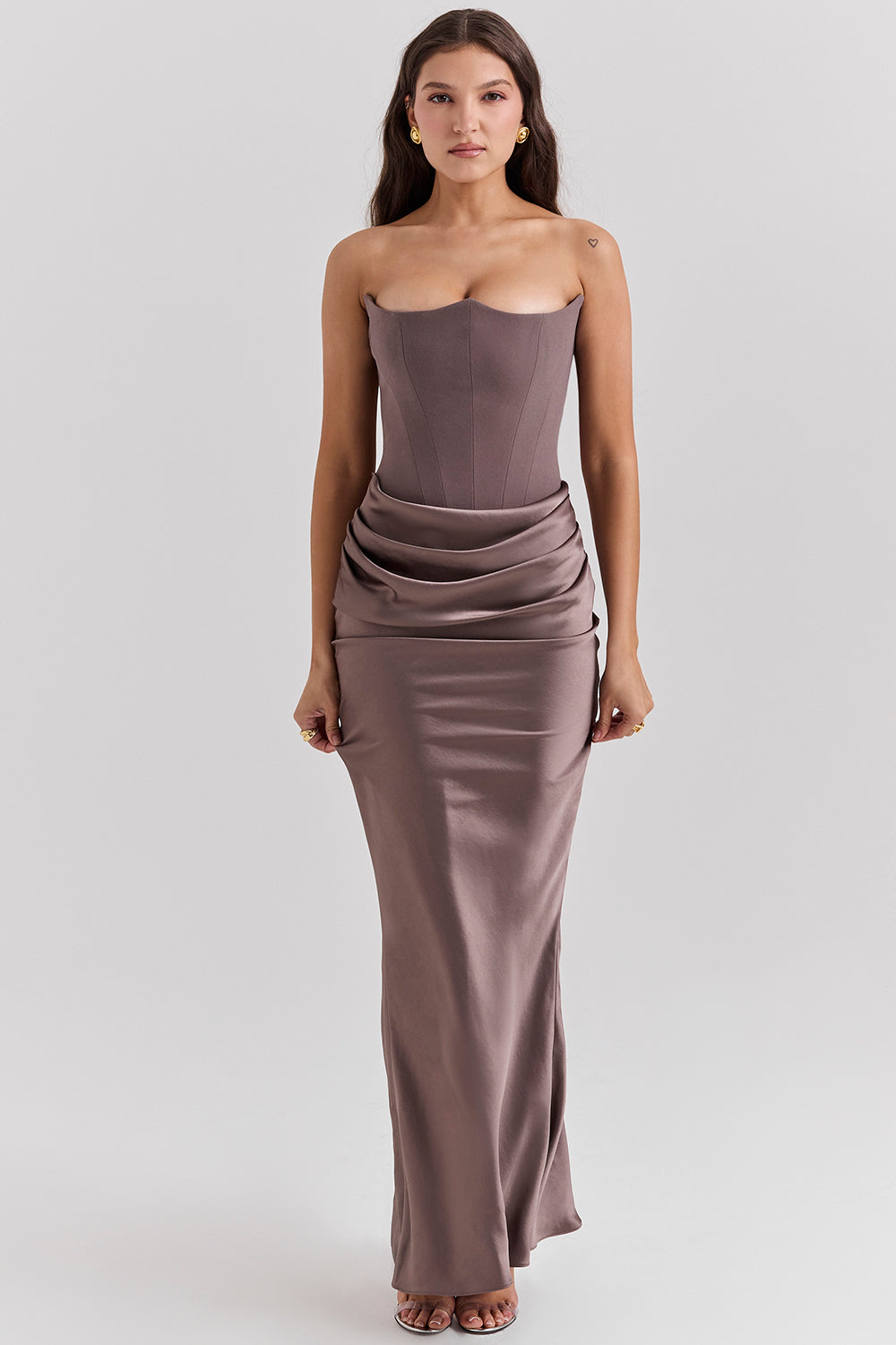 Christine | Strapless Maxi Dress