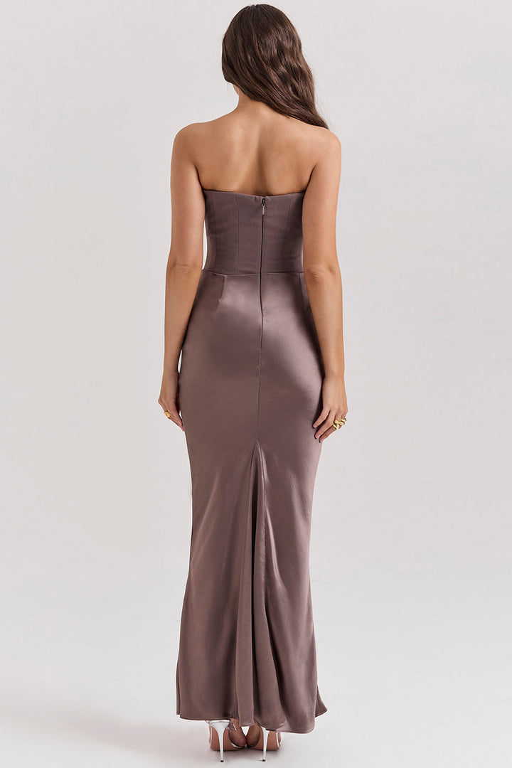 Christine | Strapless Maxi Dress