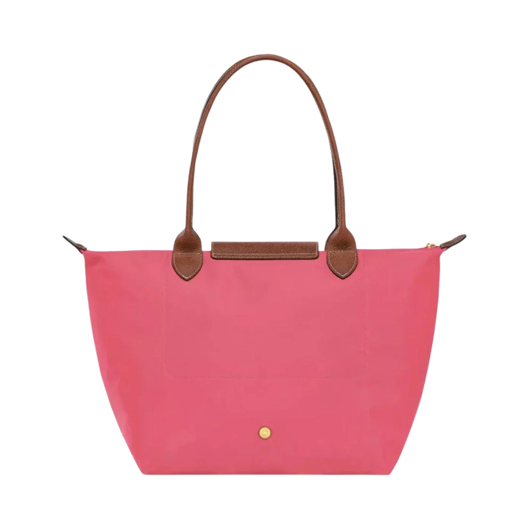 Robyn | Longchamp Le Pliage Large Tote – Coral Red