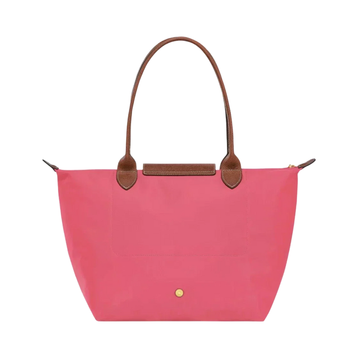 Robyn | Longchamp Le Pliage Large Tote – Coral Red
