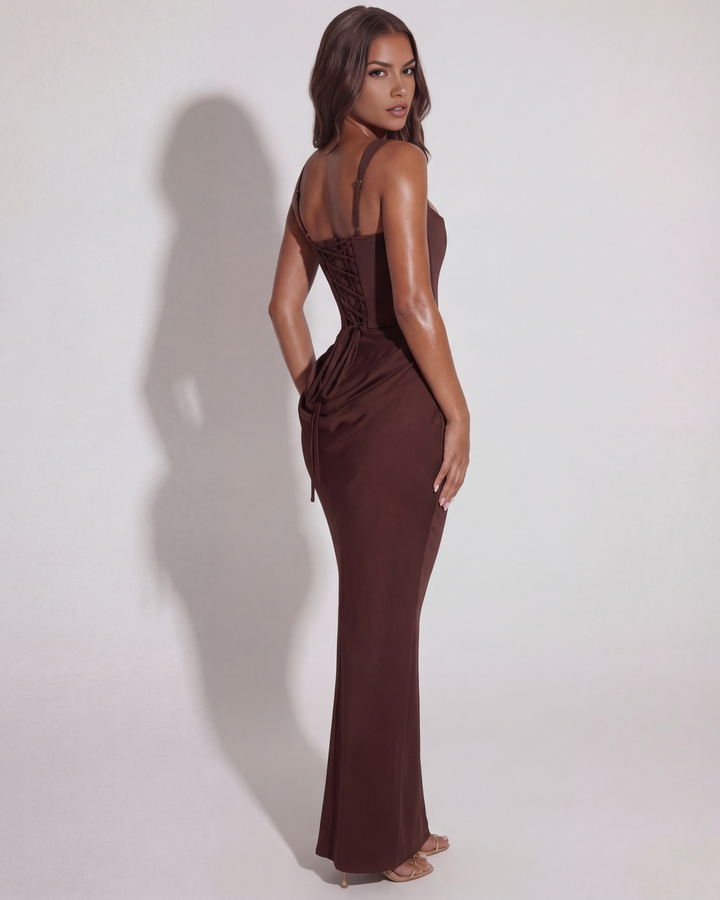 Emily | Sculpted Maxi Dress