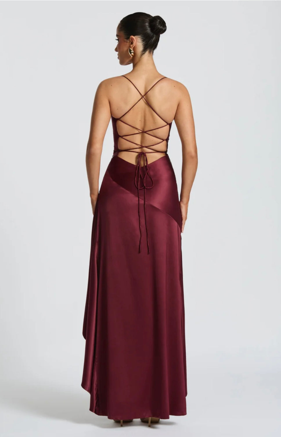 Madeleine | Asymmetric Ruffle Maxi Dress