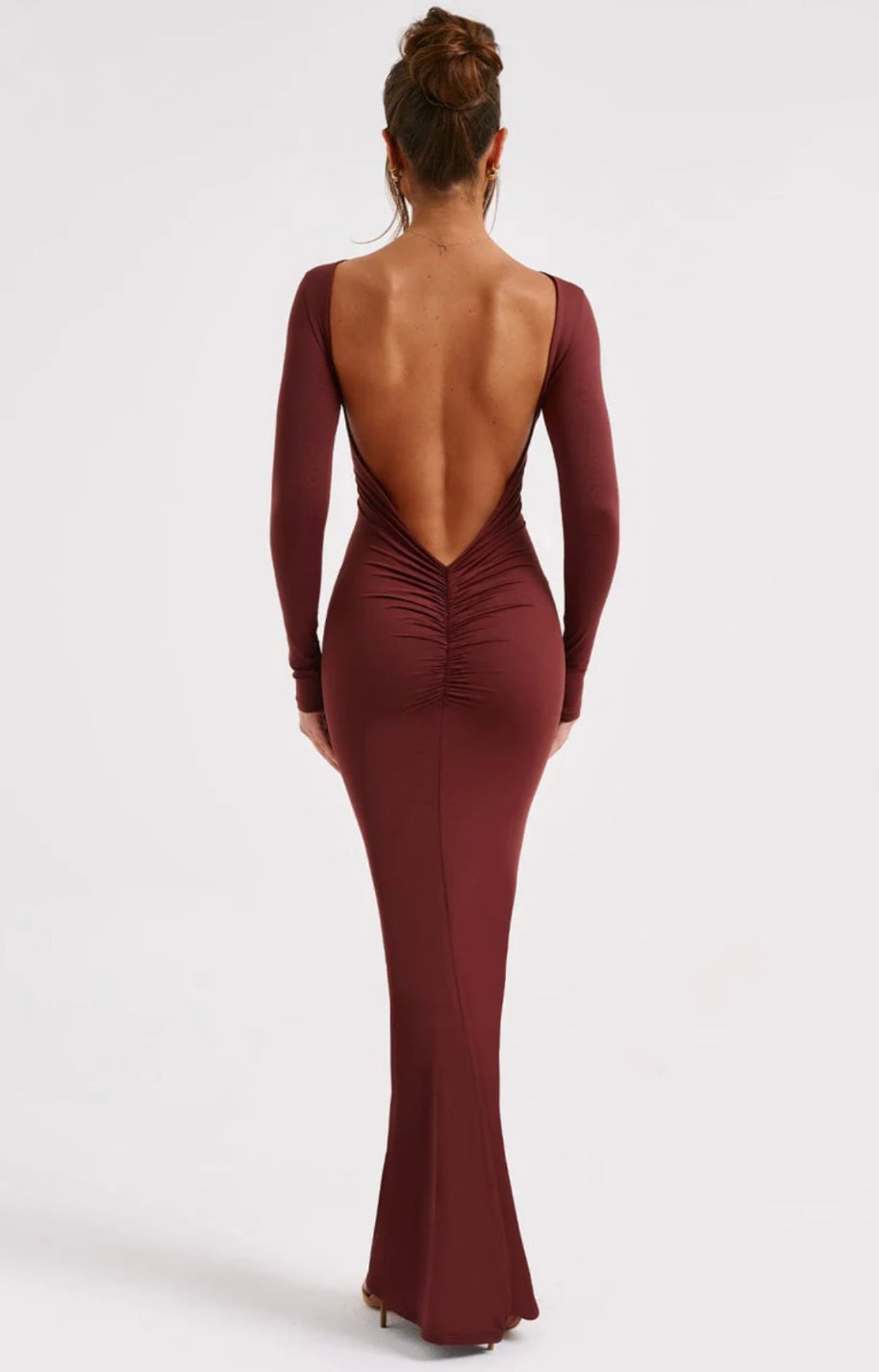 Angela | Open-Back Maxi Dress