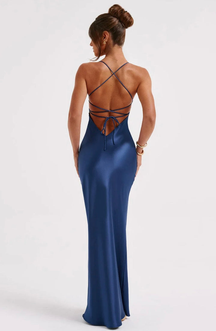Rachel | Sweetheart-Neck Maxi Dress