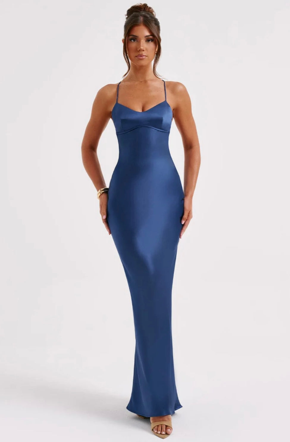 Rachel | Sweetheart-Neck Maxi Dress