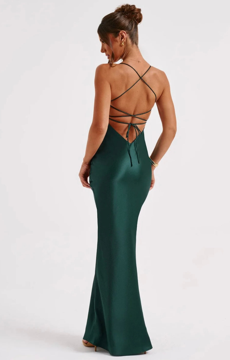 Rachel | Sweetheart-Neck Maxi Dress