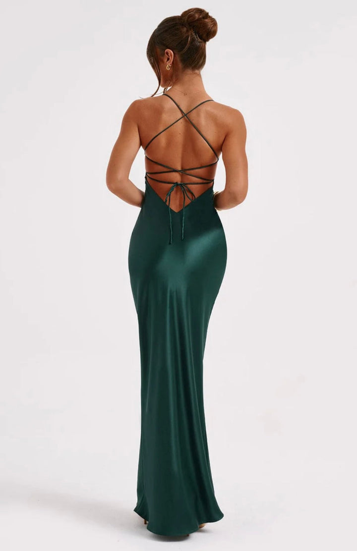 Rachel | Sweetheart-Neck Maxi Dress