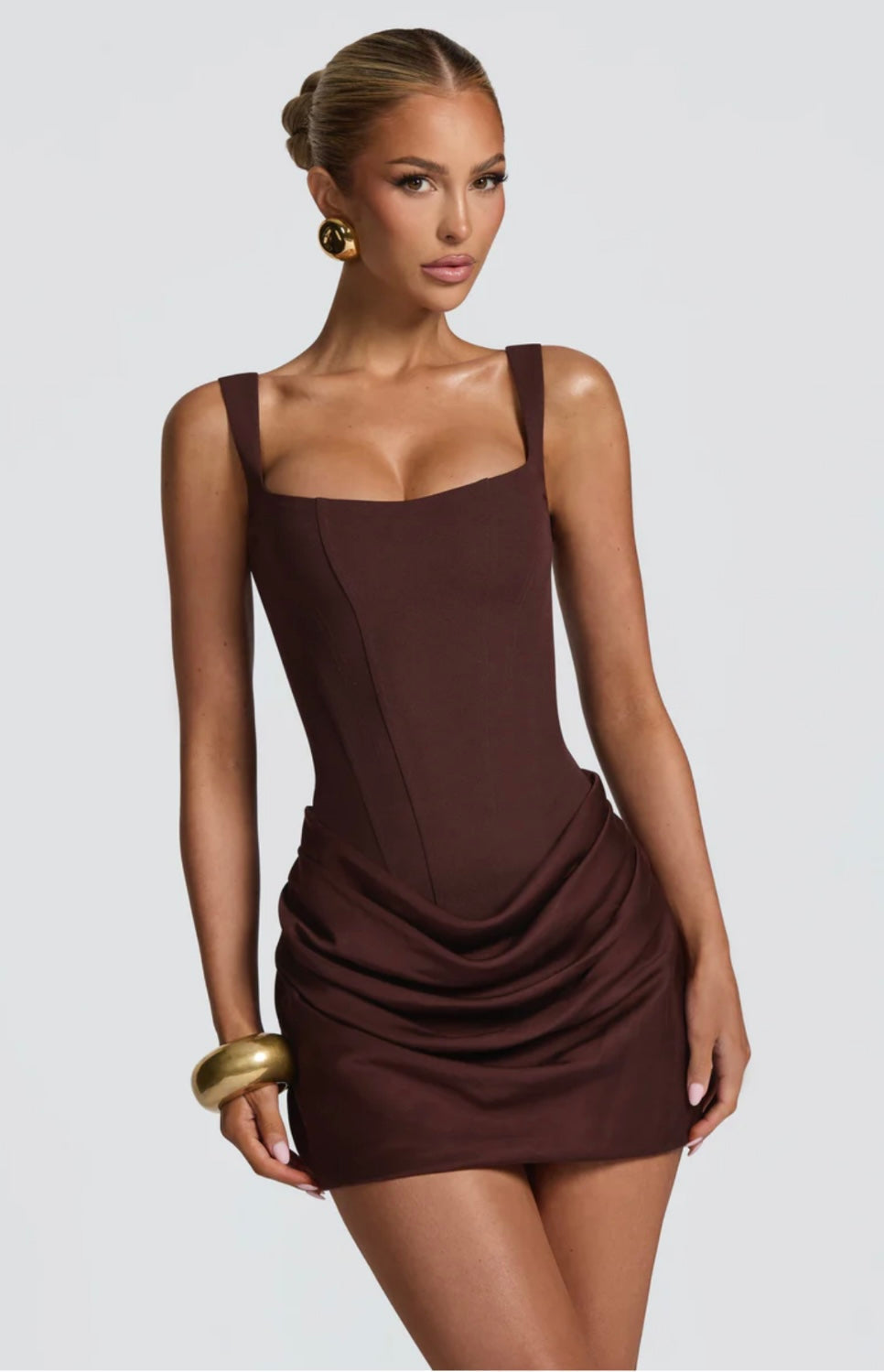 Abigail | Structured Elegant Mini Dress