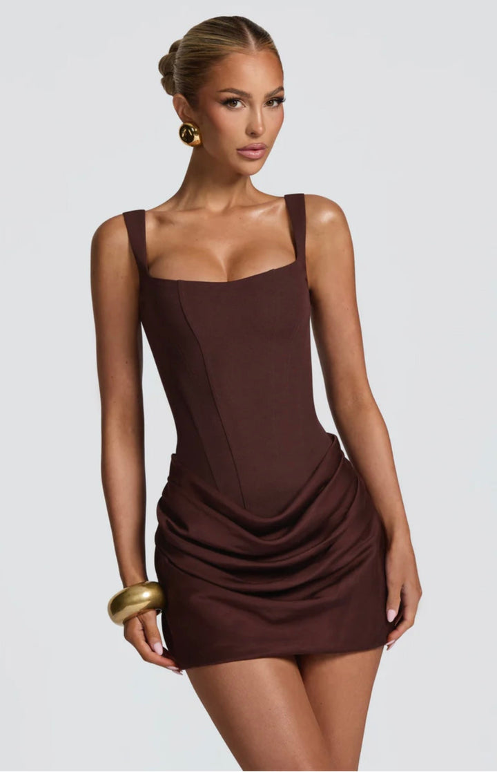 Abigail | Structured Elegant Mini Dress