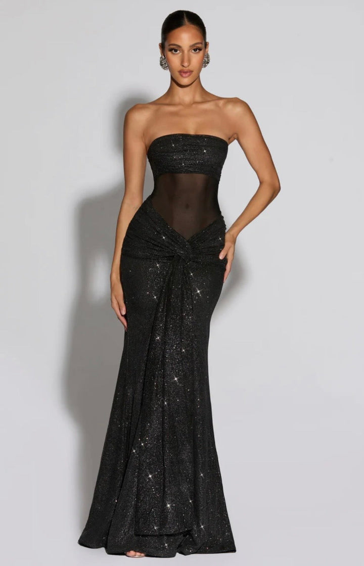 Louise | Sculpted Maxi Dress
