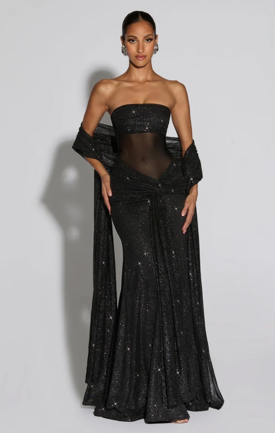 Louise | Sculpted Maxi Dress