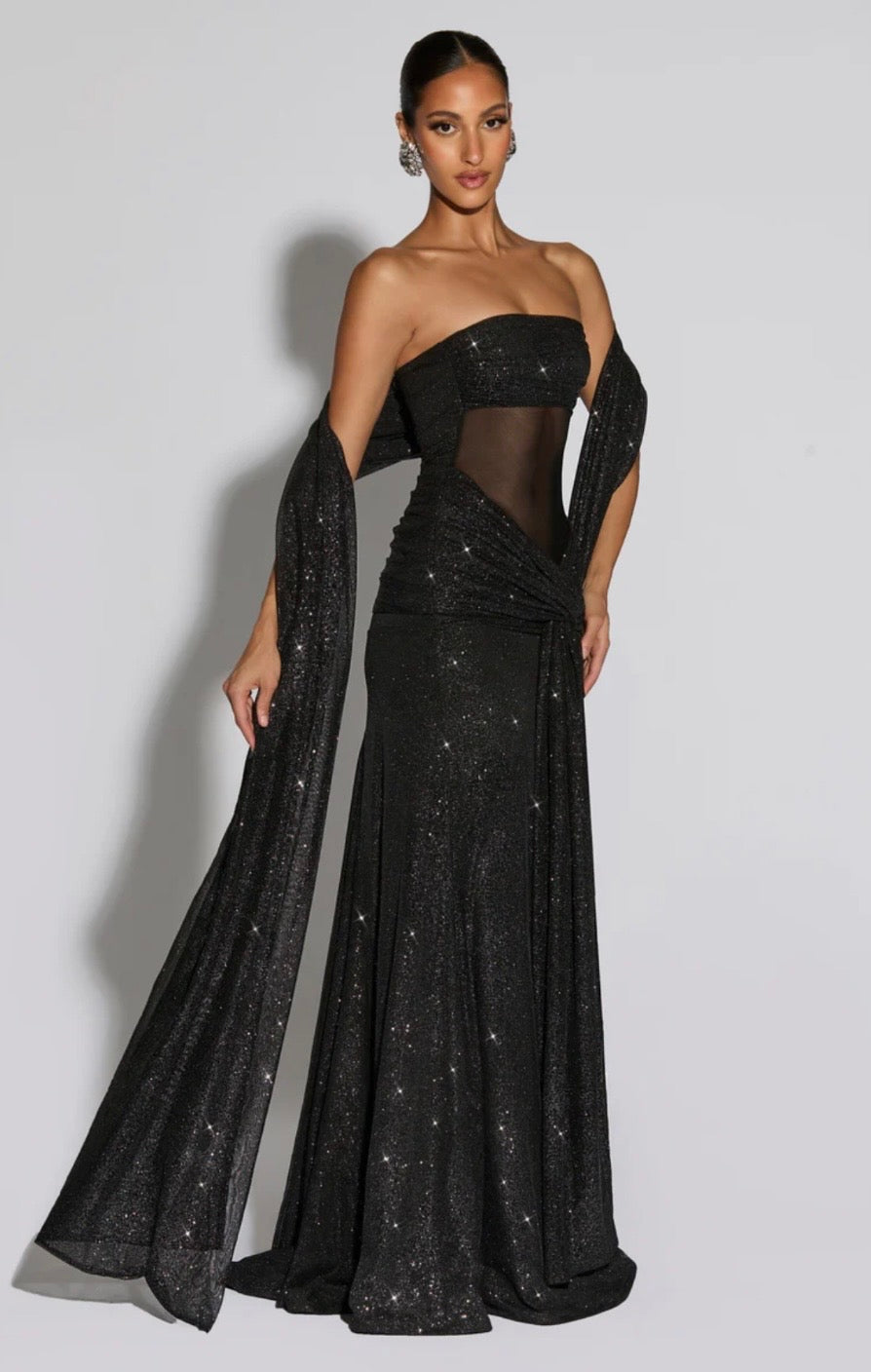Louise | Sculpted Maxi Dress