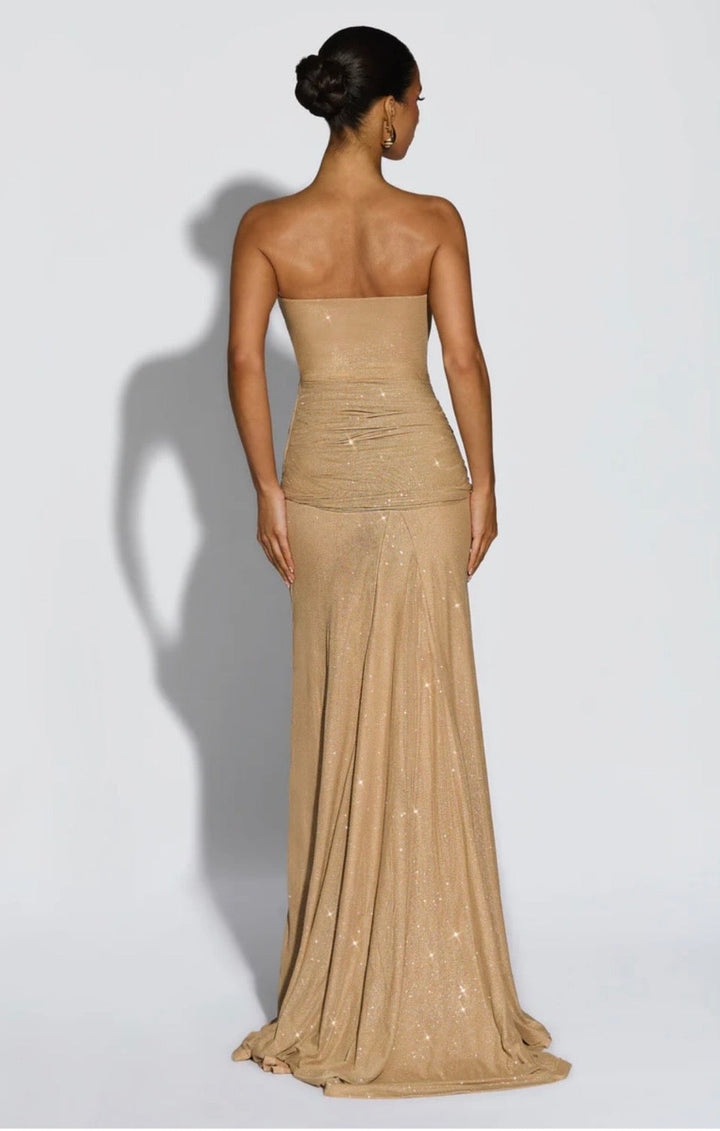 Louise | Sculpted Maxi Dress