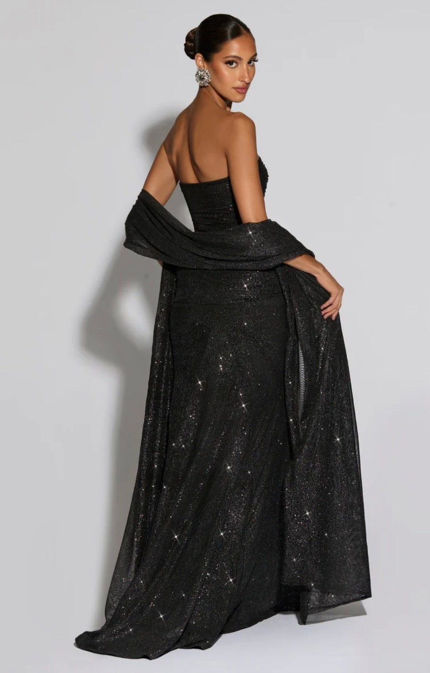Louise | Sculpted Maxi Dress