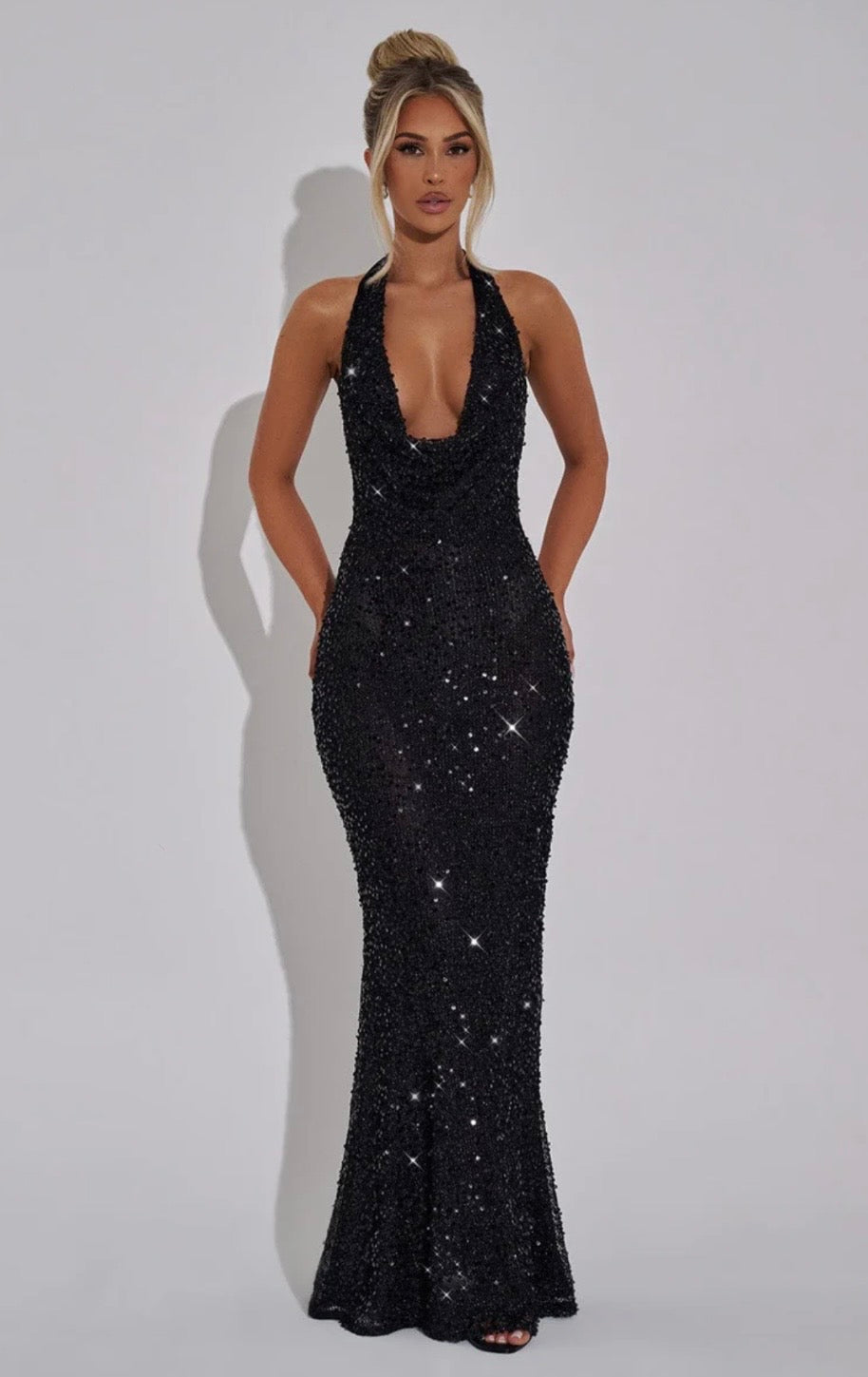 Josephine | Open-Back Maxi Dress