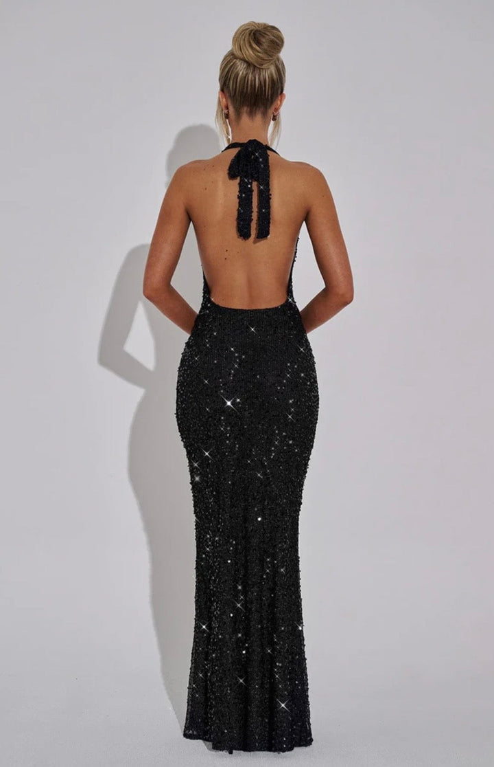 Josephine | Open-Back Maxi Dress