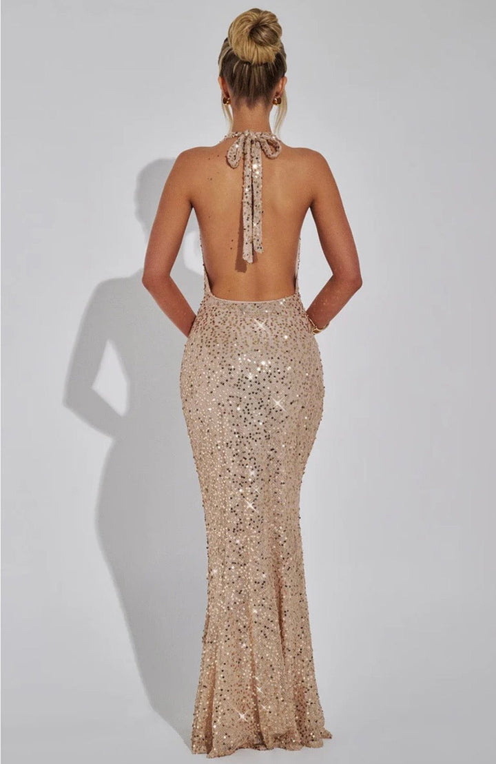 Josephine | Open-Back Maxi Dress