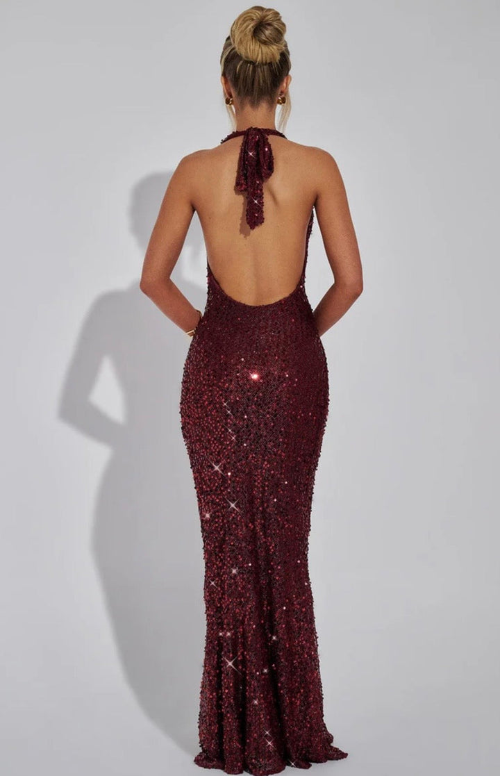 Josephine | Open-Back Maxi Dress