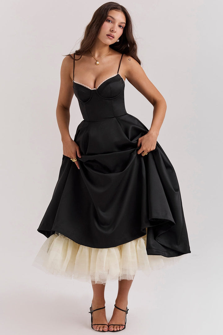 Lauren | Structured Midi Dress
