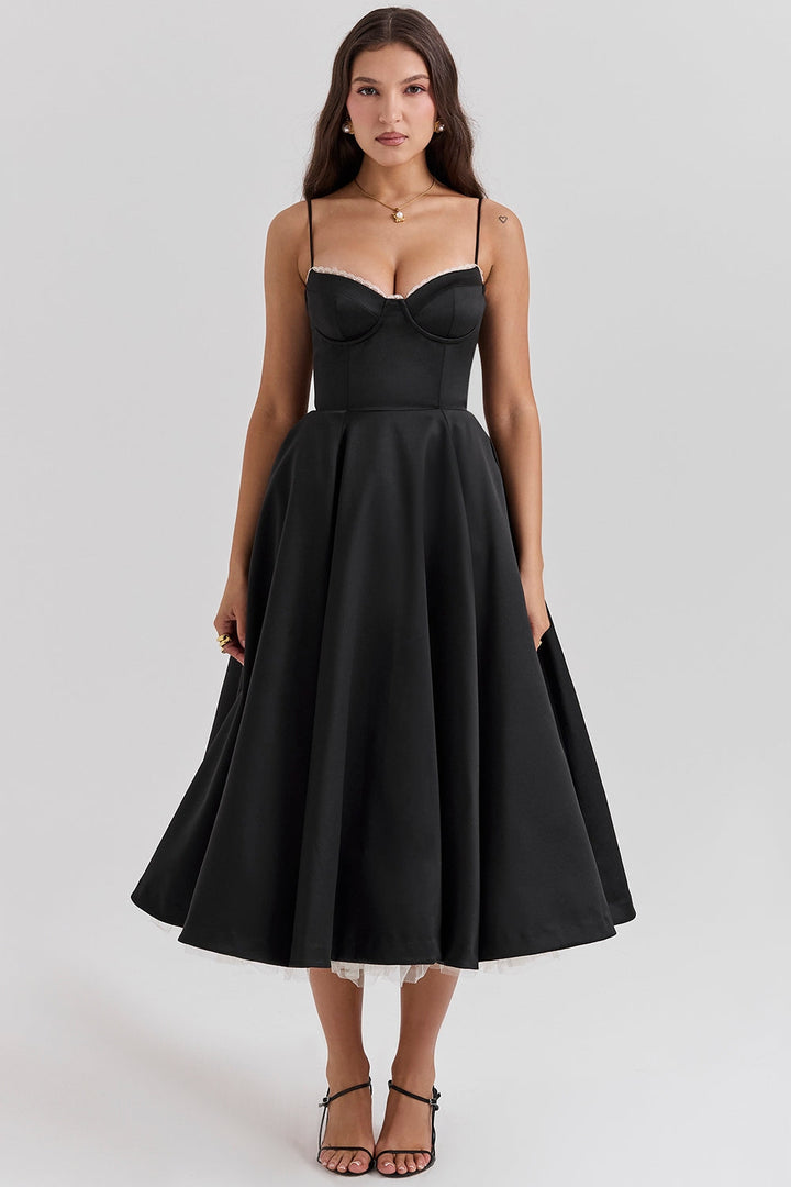 Lauren | Structured Midi Dress