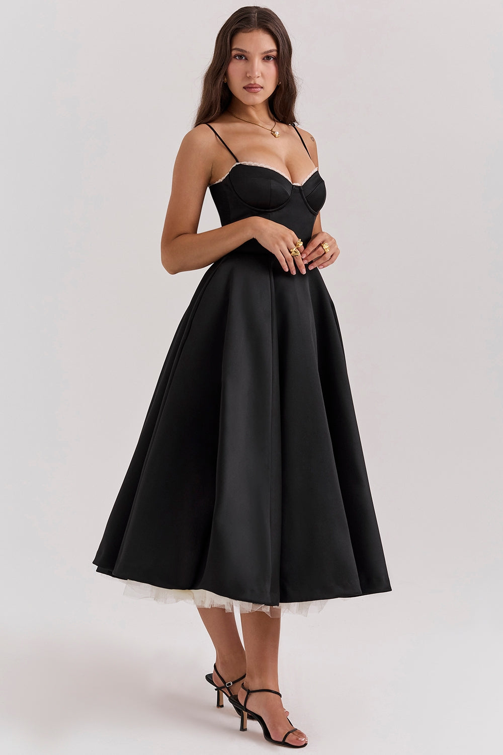 Lauren | Structured Midi Dress