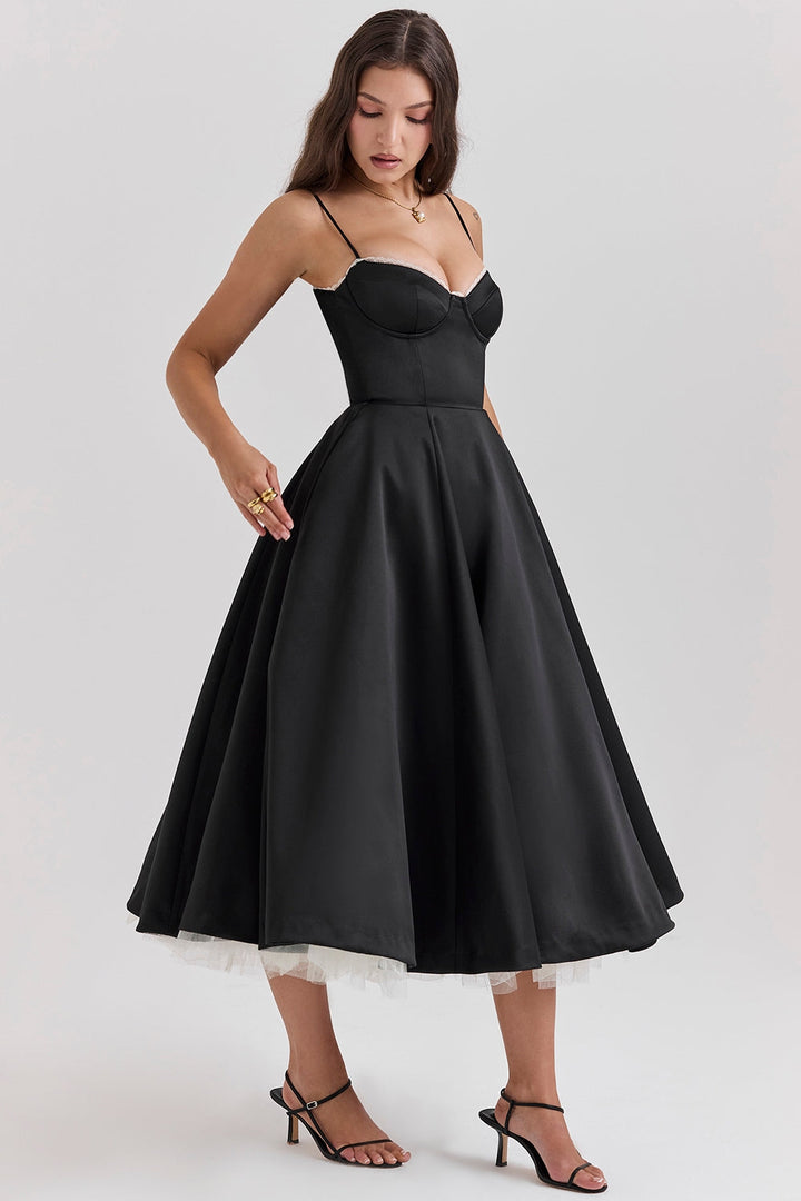 Lauren | Structured Midi Dress