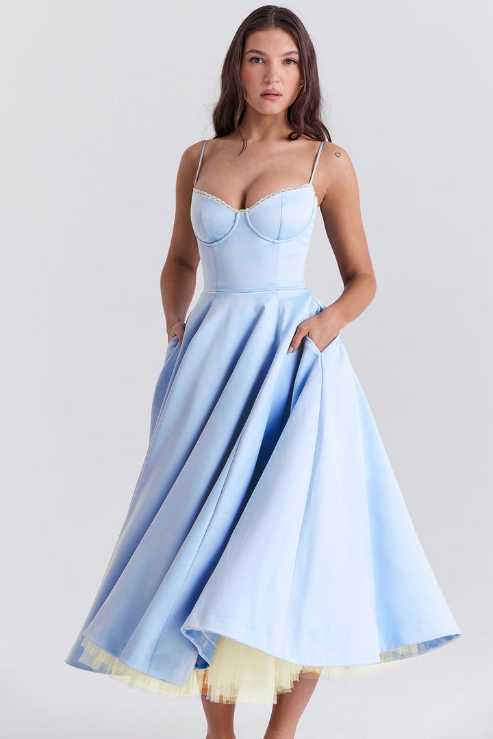 Lauren | Structured Midi Dress