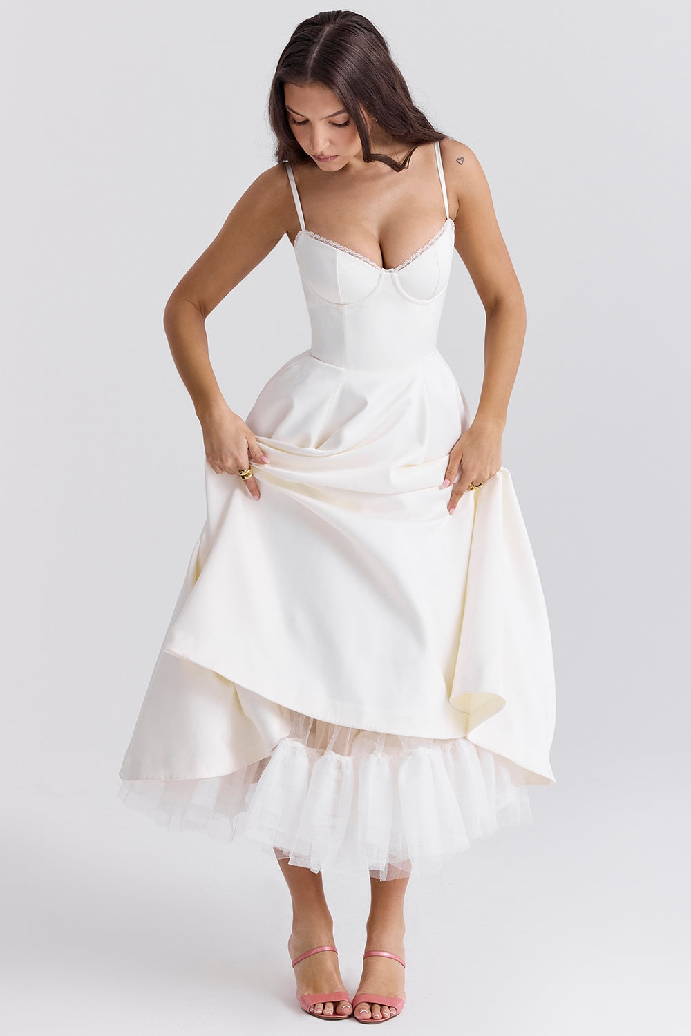 Lauren | Structured Midi Dress
